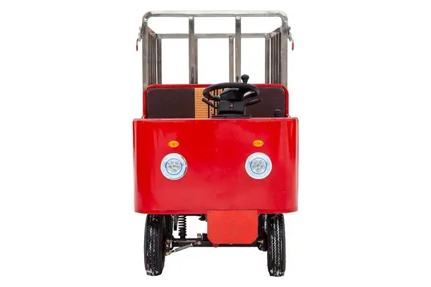Платформенная тележка электрическая rutrike кара, фотография 3