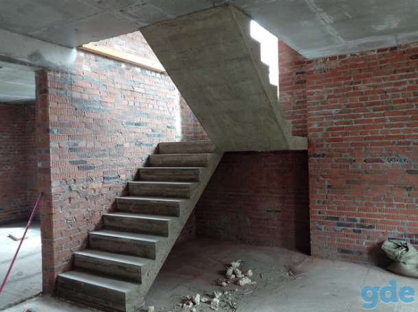 Лестница монолитная, фотография 8