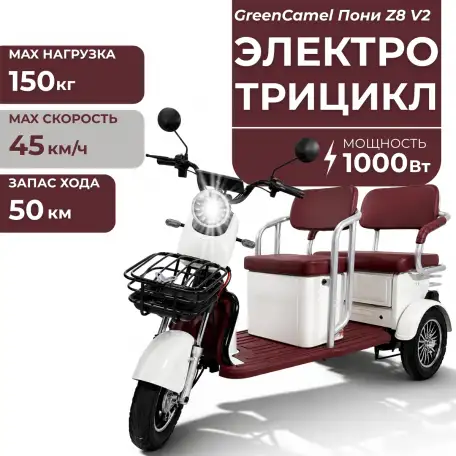 Трицикл GreenCamel Пони Z8 V2, фотография 1