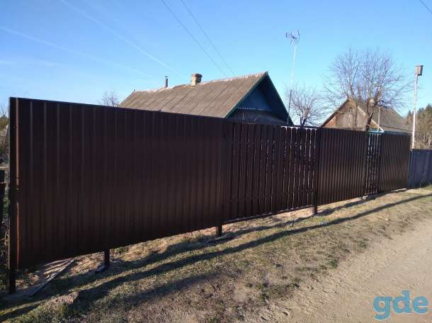 Ковка. Заборы,калитки, ворота, козырьки, лавки и др., фотография 11