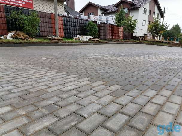 Укладка тротуарной плитки, фотография 3