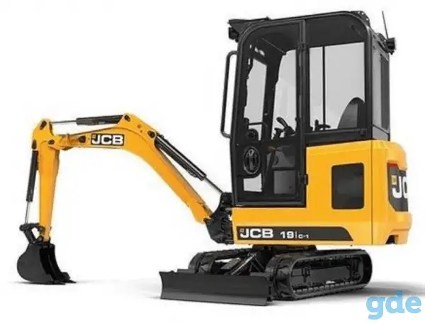 Мини-экскаватор JCB 19C-1, фотография 1