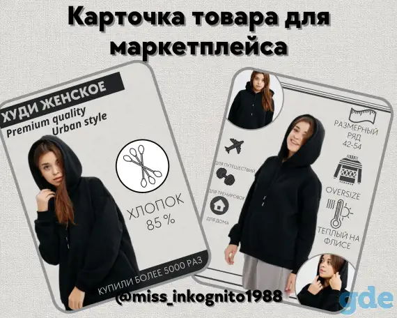 Инфографика для маркетплейсов, фотография 5