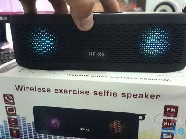 Портативная Bluetooth колонка HF-X5 черная, фотография 2