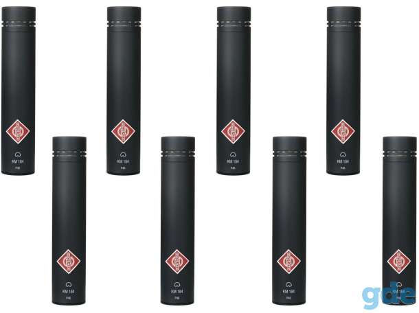 Neumann KM 184 Octo Set Condensor Microphones (Set of 8), фотография 2