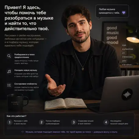 Составление своего плейлиста для любой музыкальной платформы, фотография 1