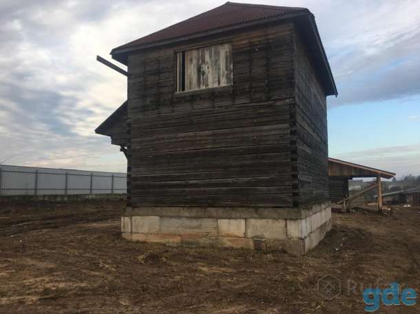 Продается готовый дом из бруса 9 на 9 , с крышей 