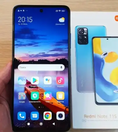 Смартфон Xiaomi Redmi Note 11S 6GB128GB международная версия сумеречный синий, фотография 1