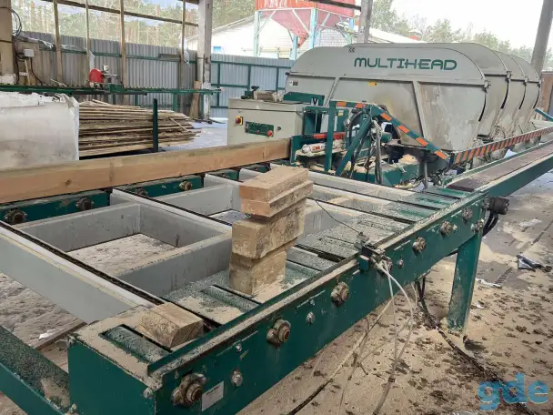 Многоголовый ленточный станок Wood-Mizer Multihead MH4D12, 2007 г.в, фотография 5