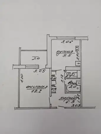 Продаётся 1-комнатная квартира в Пинске, ул. Федотова, 28, фотография 1