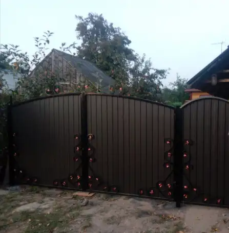 Заборы ворота калитки, фотография 4