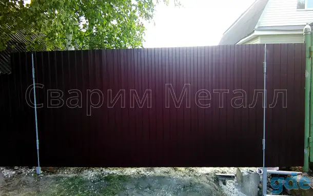 Ворота распашные, фотография 8