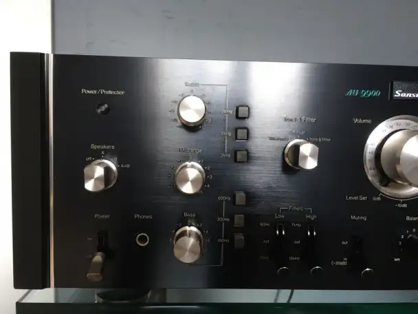 Sansui AU-9900 после полной реставрации, фотография 2