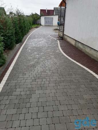 Укладка тротуарной плитки, фотография 4