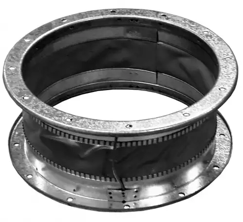 Вставка мягкая гибкая круглая D 15-1250 мм, Марк.: FC6; FС10; ГВК; EPDM, L 150-240 мм, фотография 1