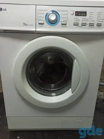стиральная машина LG5 кг, гарантия, доставка, фотография 1