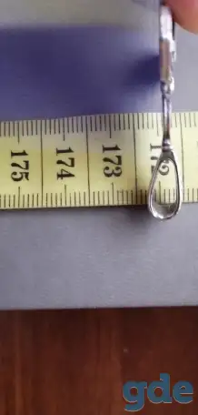 Крупный серебрянный двухсторонний крестик, фотография 5