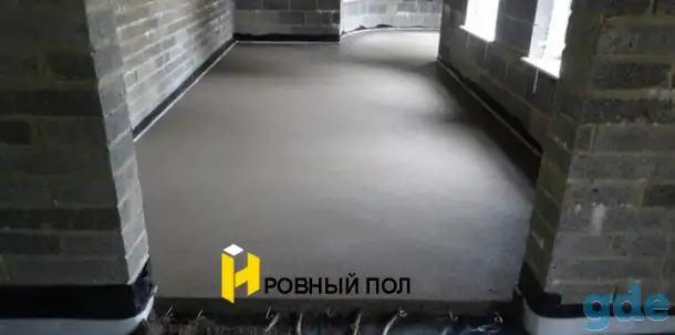 Сухопрессованная стяжка пола  Новолукомль, фотография 2