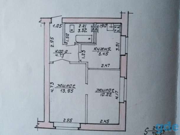 Продам 2-х комнатную квартиру, ул. Тросницкая 22, фотография 7