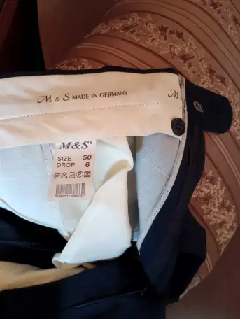 Костюм мужской, новый, производства Германии, Moda Senfoni, размер 48, черный, фотография 4