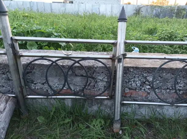 Ограда для захоронения  Б  У, фотография 2