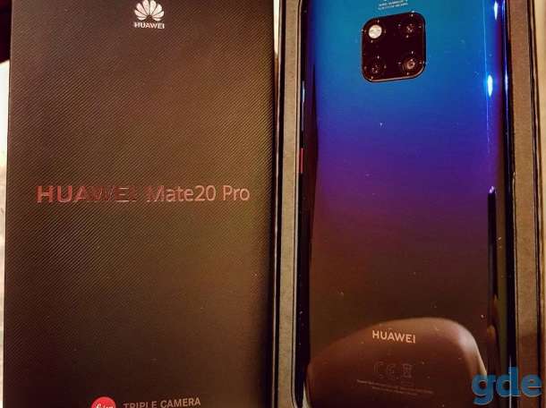 Huawei mate 20 Pro 128GB разблокирован, фотография 1
