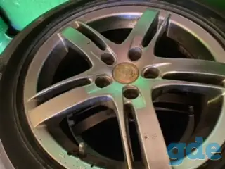 4 бу литые диски PCD 5x114 16x7J ET40 c шинами 225 55R16, фотография 2