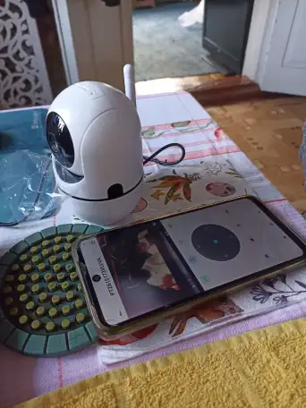 Камера видеонаблюдения через Wi-Fi блок шнур инструкция упаковка, фотография 7