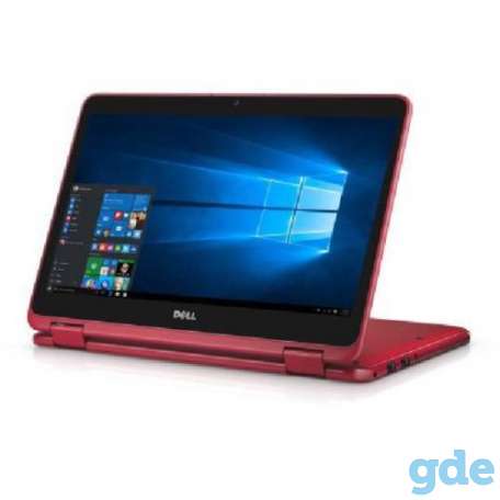 Dell Inspiron 2-in-1,11.6 Ноутбук, сенсорный экран, Intel Celeron N3060 2GB, 32 ГБ eMMC, фотография 5