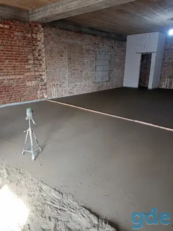 Стяжка пола в Воложине., фотография 6