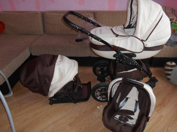 Коляска 3 в 1 Seka Zippy Lux, фотография 2