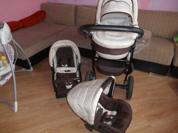 Коляска 3 в 1 Seka Zippy Lux, фотография 3