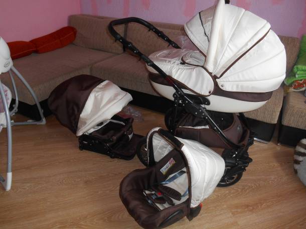 Коляска 3 в 1 Seka Zippy Lux, фотография 4
