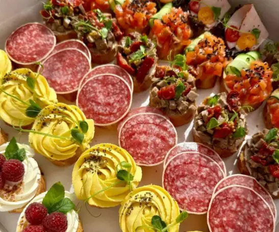 Фуршет, закуски, гастробоксы, детское меню, фотография 1