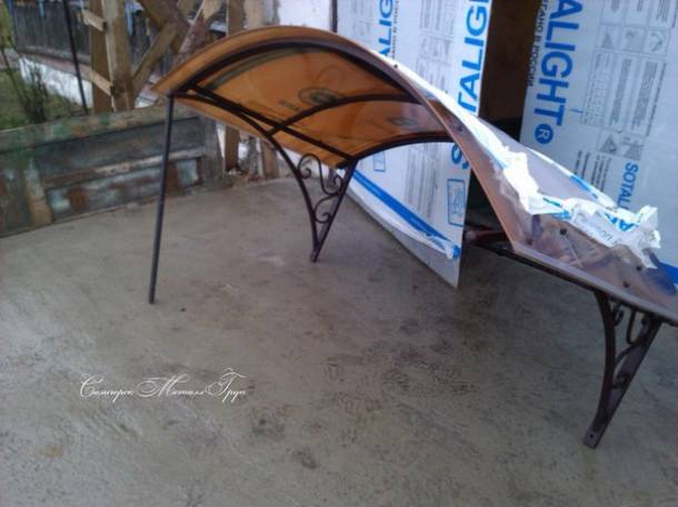 Продам гаражные двери козырек, фотография 2