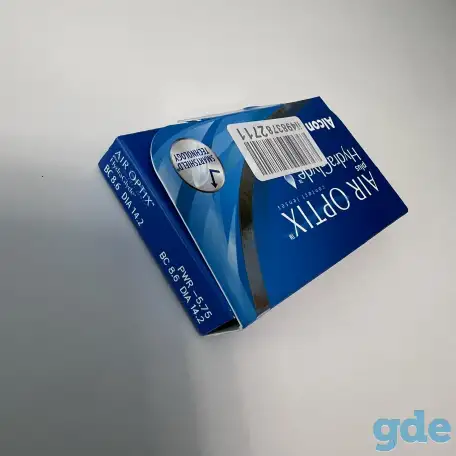Alcon Контактные линзы AIR OPTIX plus HydraGlyde 6 шт./ сила -5,75, фотография 2
