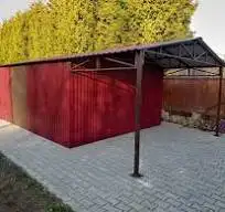 Забор хозблок навес ворота откатные и распашные, фотография 10