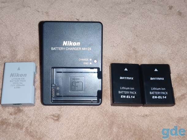 зеркальный фотоаппарат NIKON D5300 с объективом KIT 18-55 VR., фотография 3