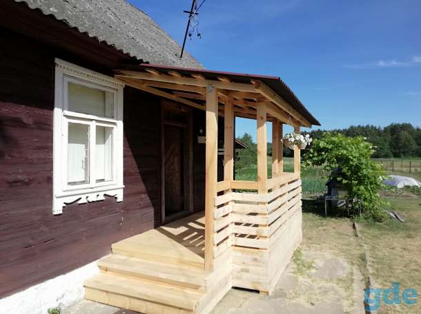 Беседки, качели, гамаки из дерева, фотография 2