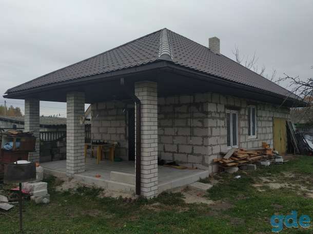 Коробка дома 100 м2 (постройка 2018 года), летний дом, гараж., фотография 1