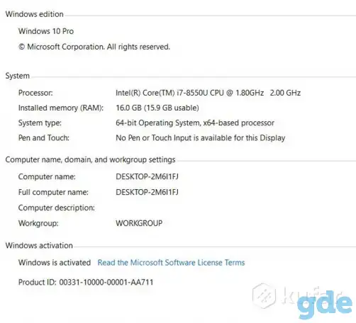 ноутбук Xiaomi Mi Notebook Pro 15.6 GTX JYU4057CN, фотография 4
