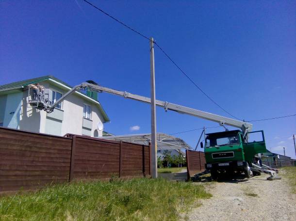 Услуги, аренда автовышки 22м, фотография 1