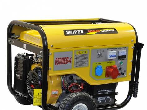 Электростанция Skiper LT 6500 EB-4, 5.5 кВт, 25 л, 82 кг, фотография 1