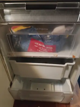 Холодильник Indesit SB200 оригинал 2 метра 4 морозилки, фотография 4