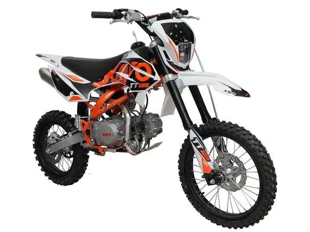 Питбайк kayo basic k125em 17/14 krz (механ. сцепл., эл. стартер 2024, фотография 3