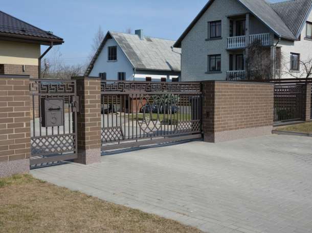 Ворота кованые и сварные, фотография 2