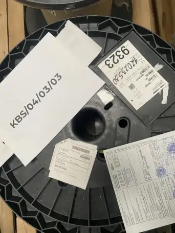 Кабель Huber-Suhner 3GKW 600 V 1G25 GNYE - 300 м, фотография 1