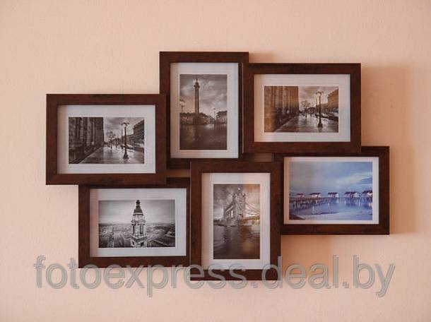 Коллажи мультифото для интерьера, фотография 1
