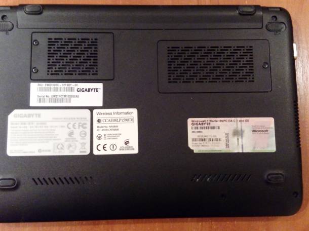 Продам Нетбук Gigabyte Q1000C-12FSBY-00, фотография 6