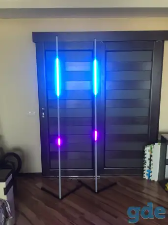 2 по цене одного. 2 RGB торшера по 2 метра, фотография 2